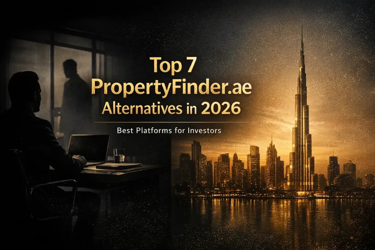 Top 7 PropertyFinder.ae Alternatives in 2026 for Real Estate Investors Blog Cover