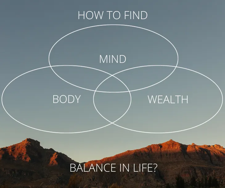 Achieving Work-Life Balance: Prioritizing Mind, Body, and Wealth