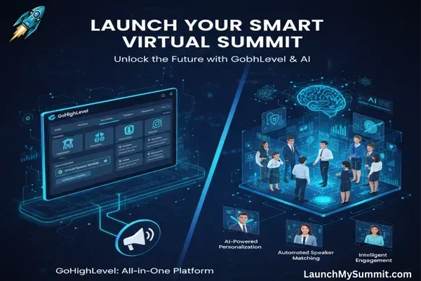 How to Launch a Smart Virtual Summit with GoHighLevel & AI