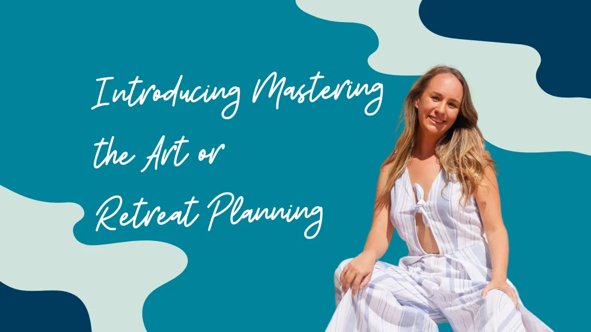 Introducing "Mastering the Art of Retreat Planning"