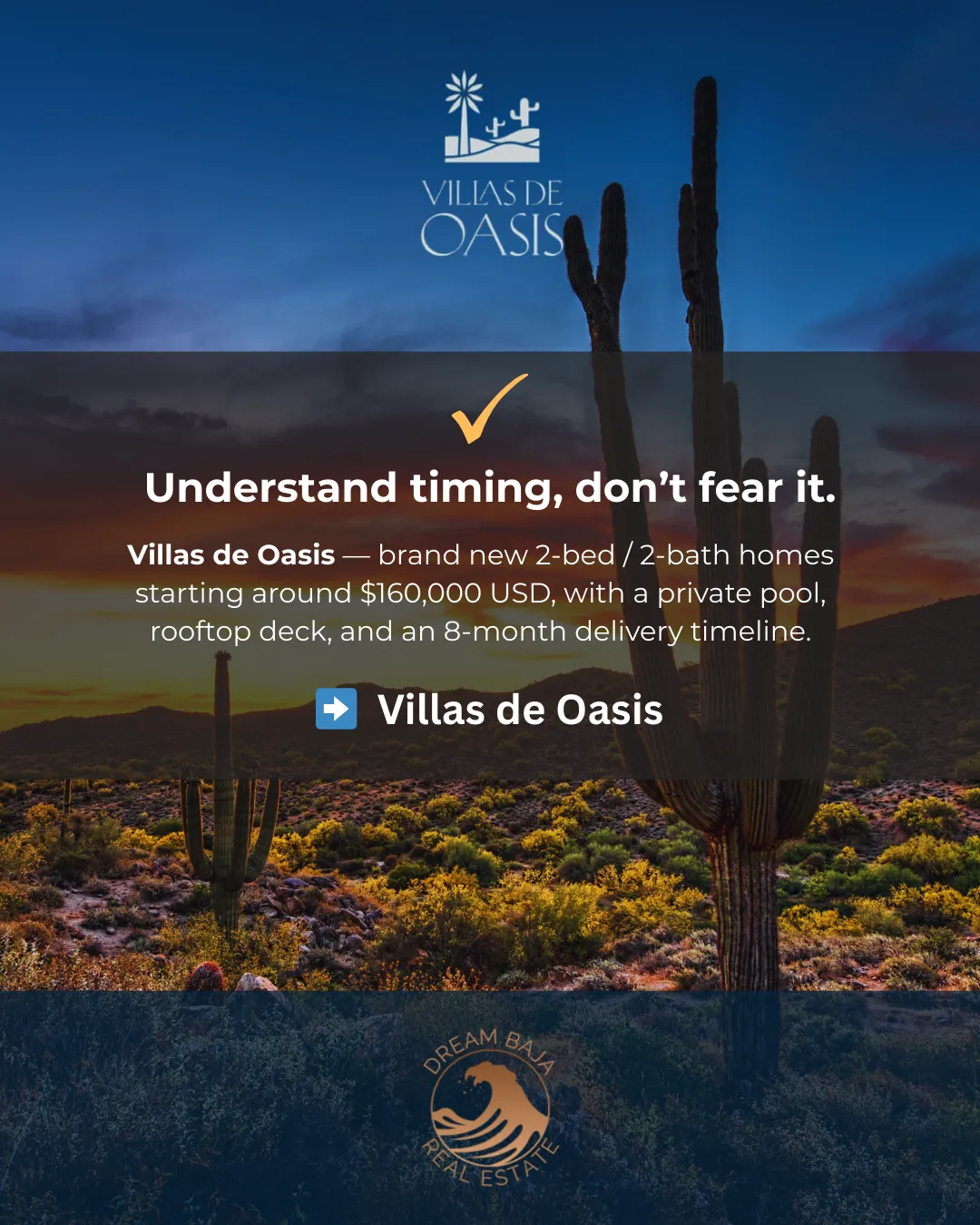 Villas de Oasis in La Paz - Modern Homes and a Quieter Moment in the Market