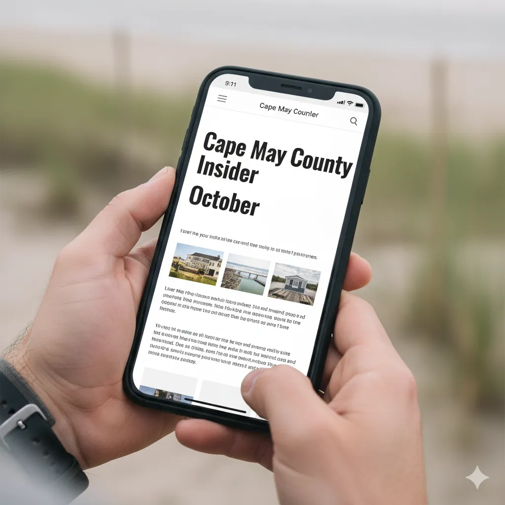 October 2025 Cape May County NJ Real Estate Newsletter