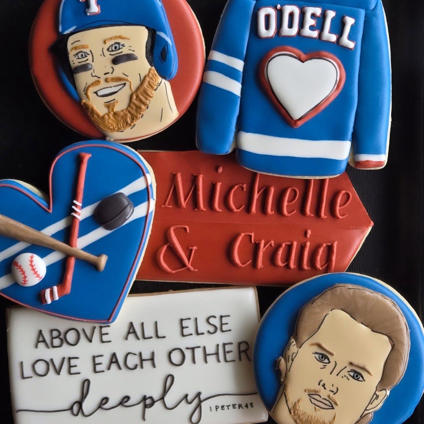 Lilie Licious Treats Michelle and Craig Custom Sugar Cookies
