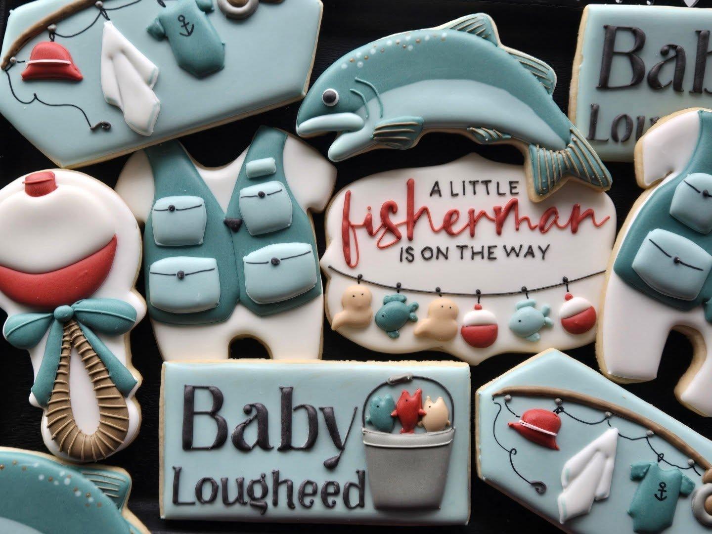 Lilie Licious Treats Baby Lougheed Expecting custom sugar cookies