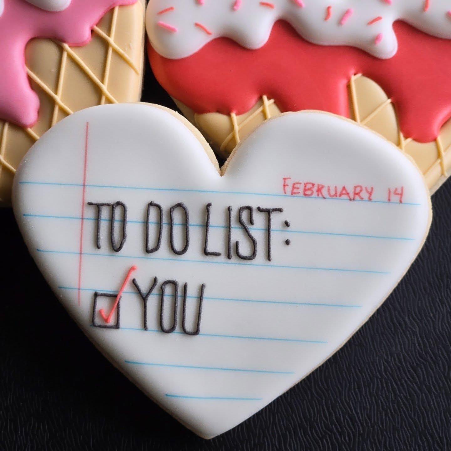 Lilie Licious Treats Valentine's Day custom sugar cookies