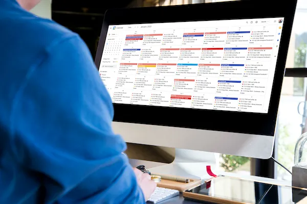 Monster Metrics Calendar