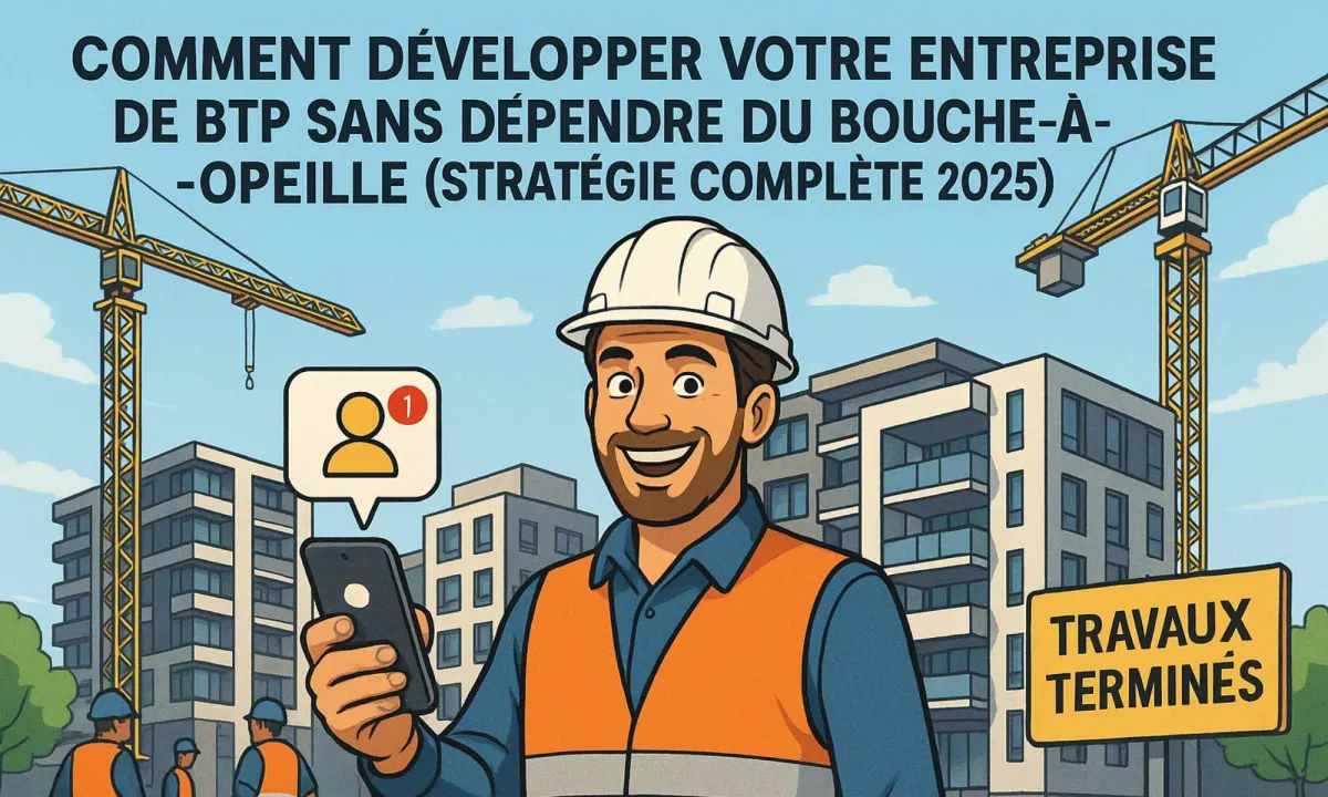 Développer son Entreprise BTP Sans Bouche-à-Oreille