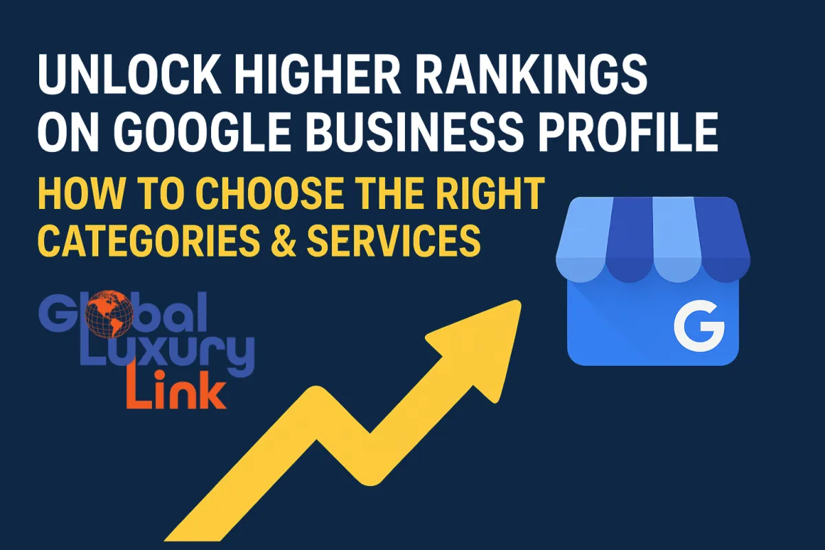 Categories and Services for Local Google Business Profiles