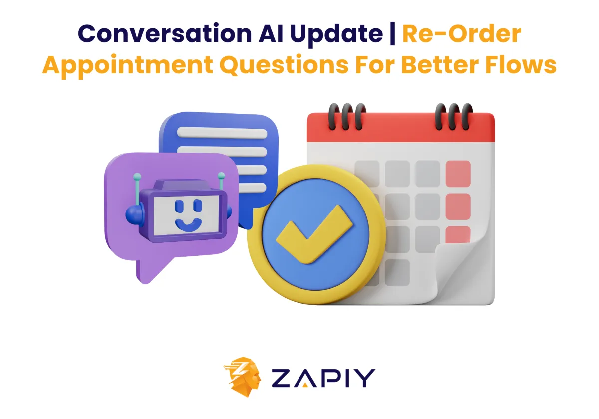 Enhancing Customer Interactions: Reordering Appointment Questions Using Conversational AI