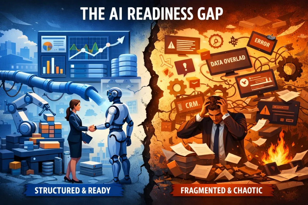 The AI Readiness Gap: Why Most Businesses Automate Chaos