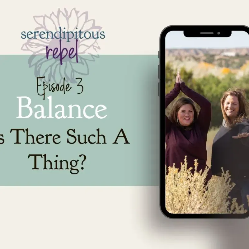 Ep. 3 Serendipitous Rebel Podcast -  Is There Such Thing As Balance?