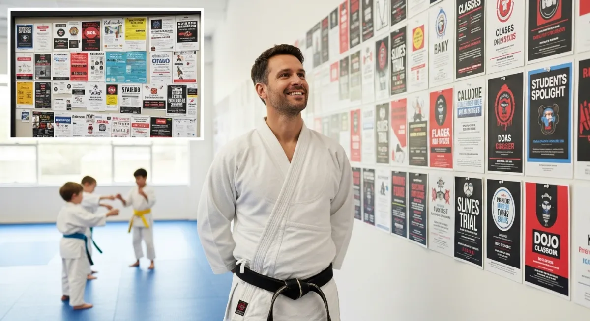 dojo-owner-happy-with-professional-flyers-canva-template-ad-ronin