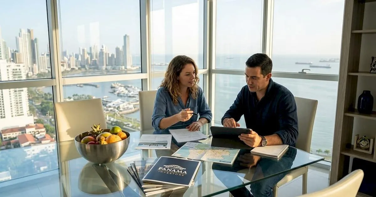 International investor buying property in Panama