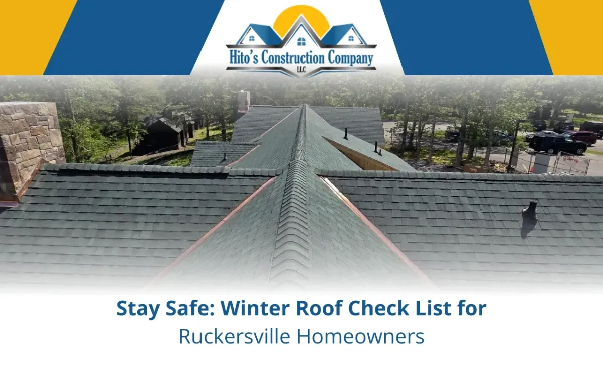 Winter Roof Inspection Checklist for Ruckersville: Quick Guide