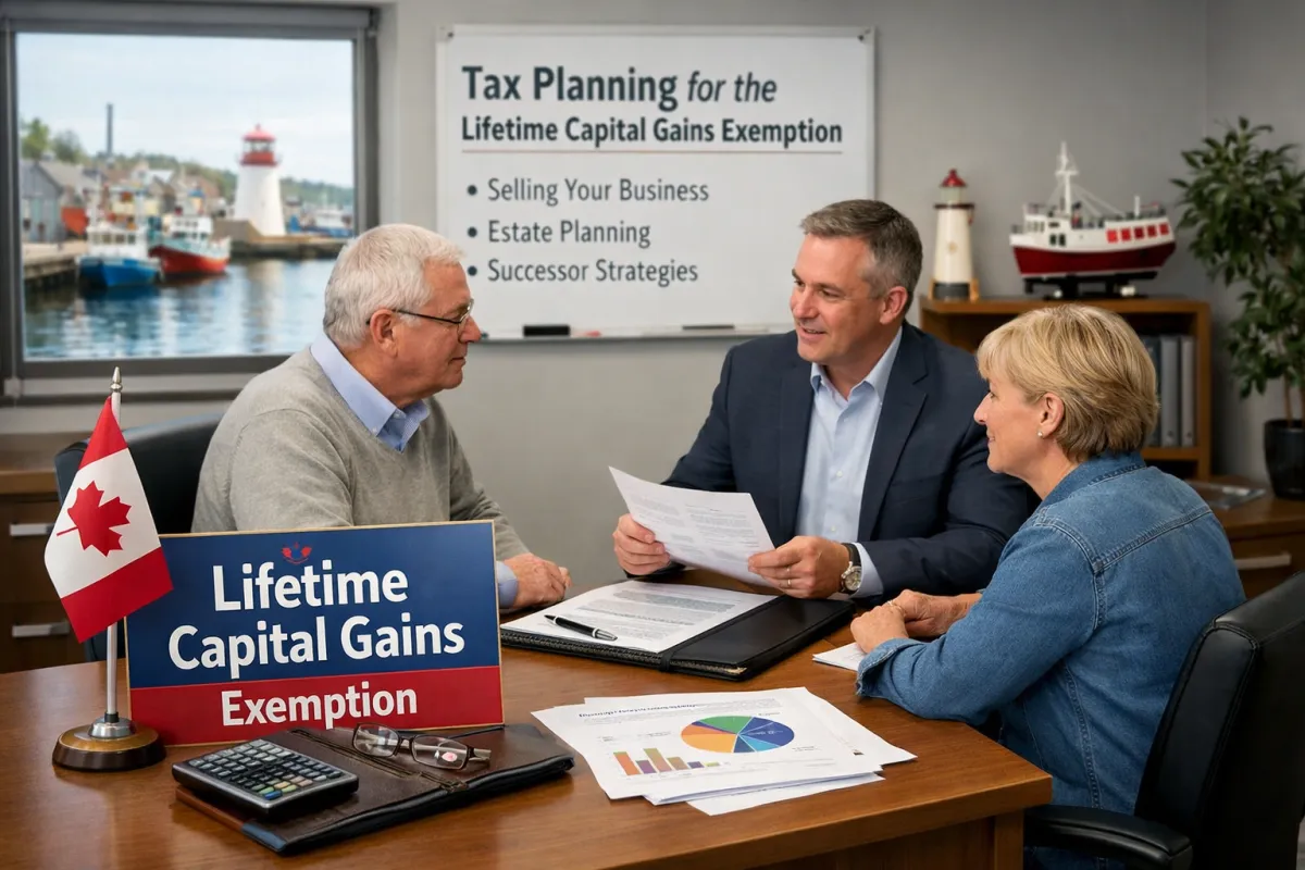 Lifetime Capital Gains Exemption in New Brunswick
