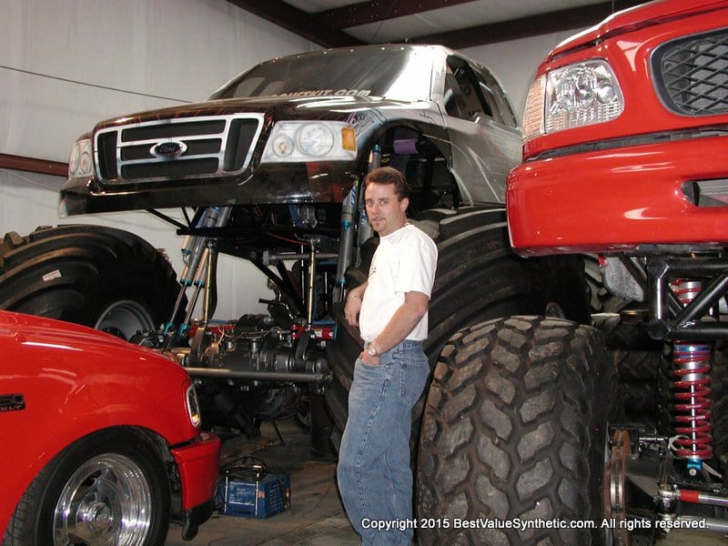 Amsoil Dealer Wendell Bangs w/Truck