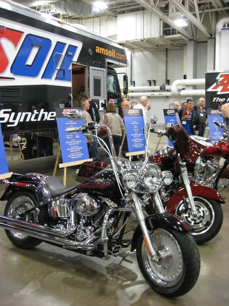 Motorcycle Display at Amsoil Convention