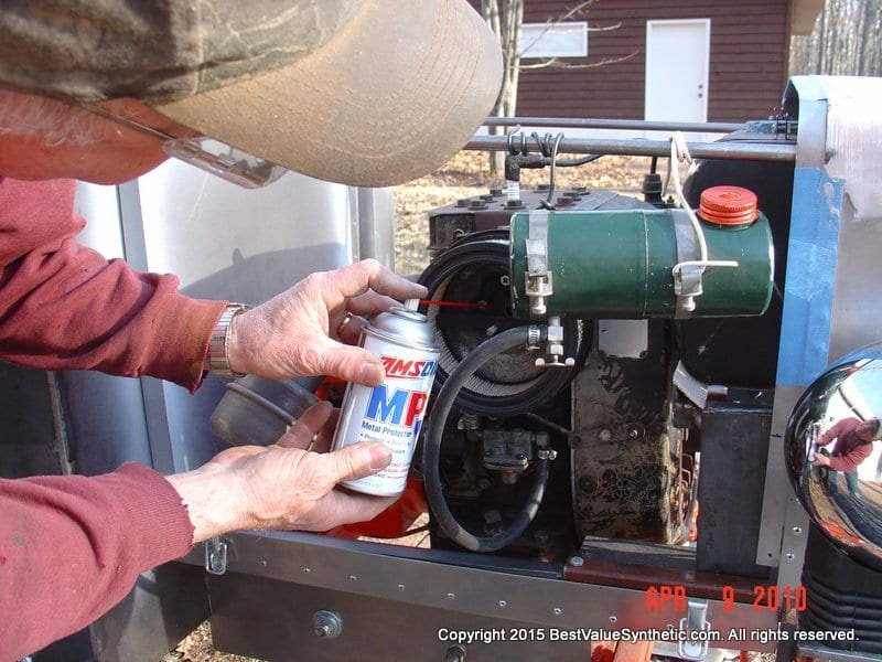 Jim Using Amsoil MP Spray