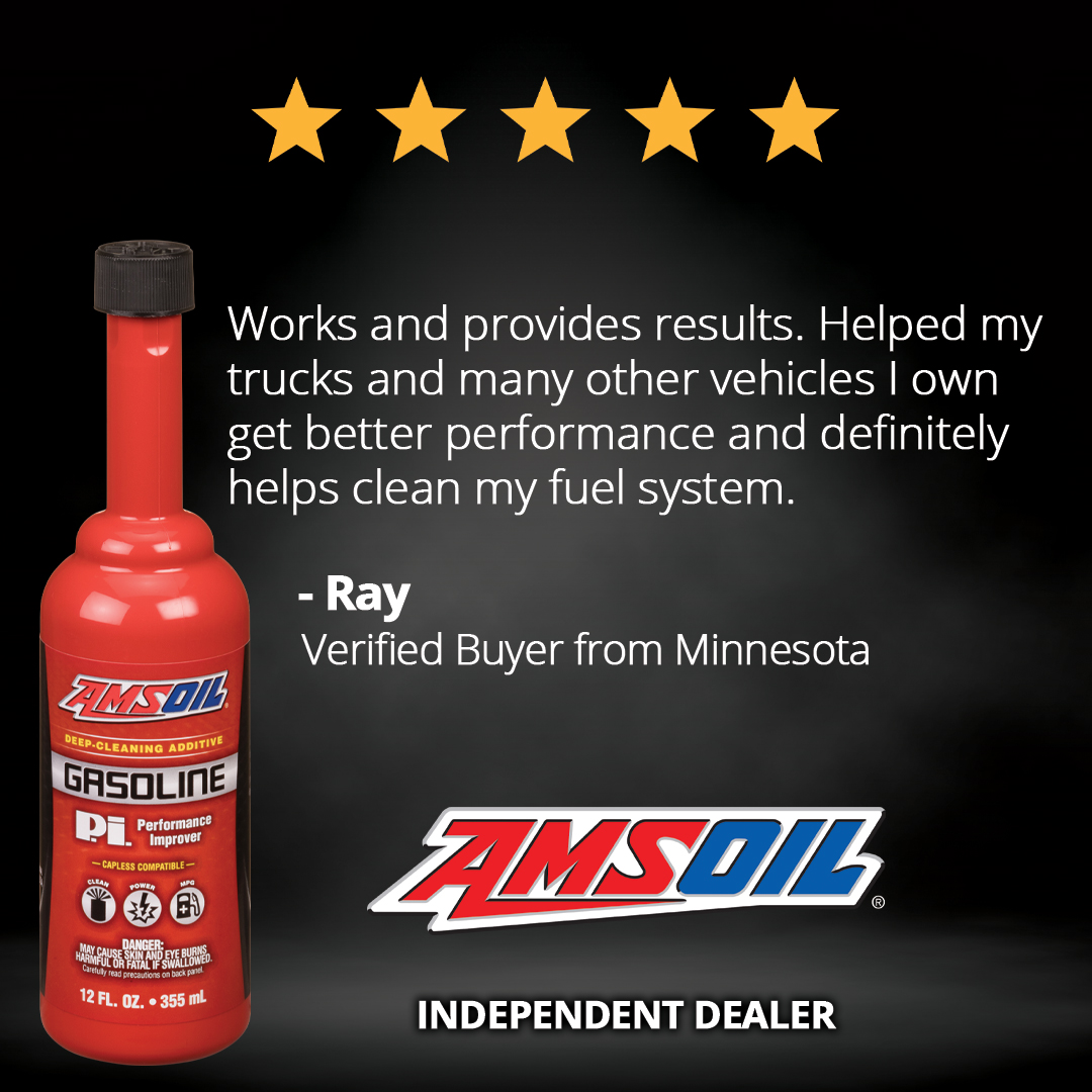 Testimonial - Amsoil PI - Performance Improver