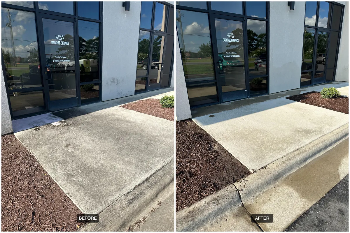 Business Entrance Cleaning