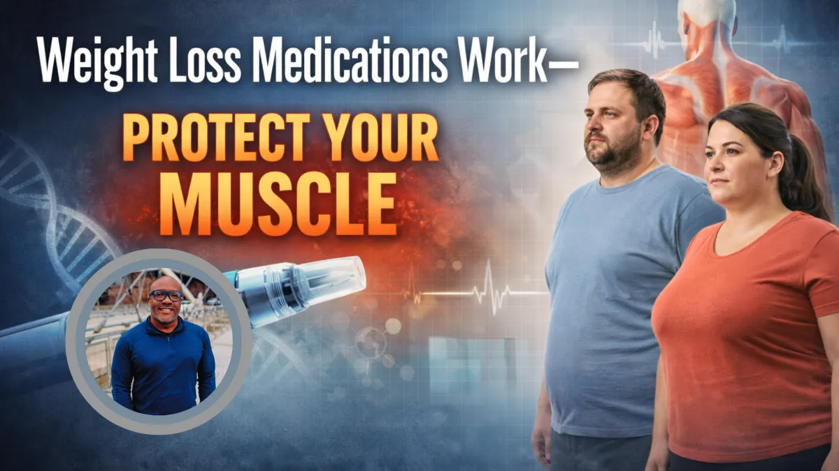 Weight Loss Medications Work—But Only If You Protect Your Muscle