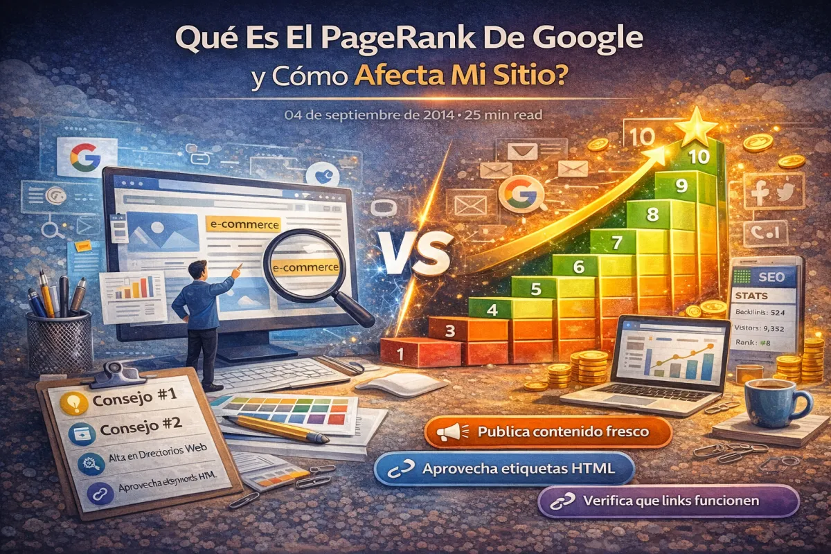Qué  Es El Page Rank De Google y Cómo Afecta Mi Sitio?