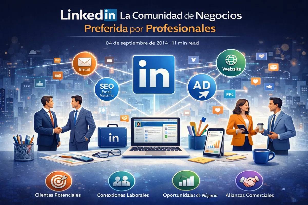 LinkedIn La Comunidad de Negocios Preferida por Profesionales