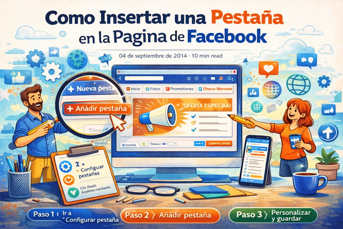 Como Insertar una Pestaña en la Pagina de Facebook