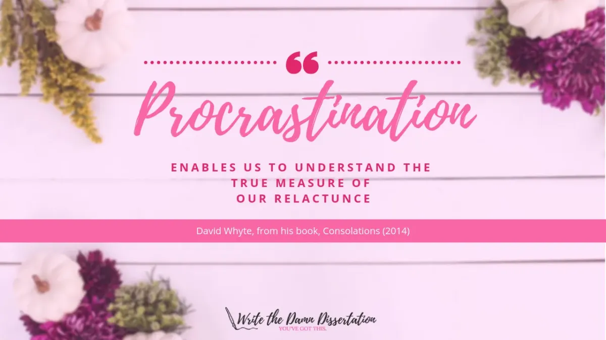 Everything you have been told is wrong with Procrastination is a lie.
