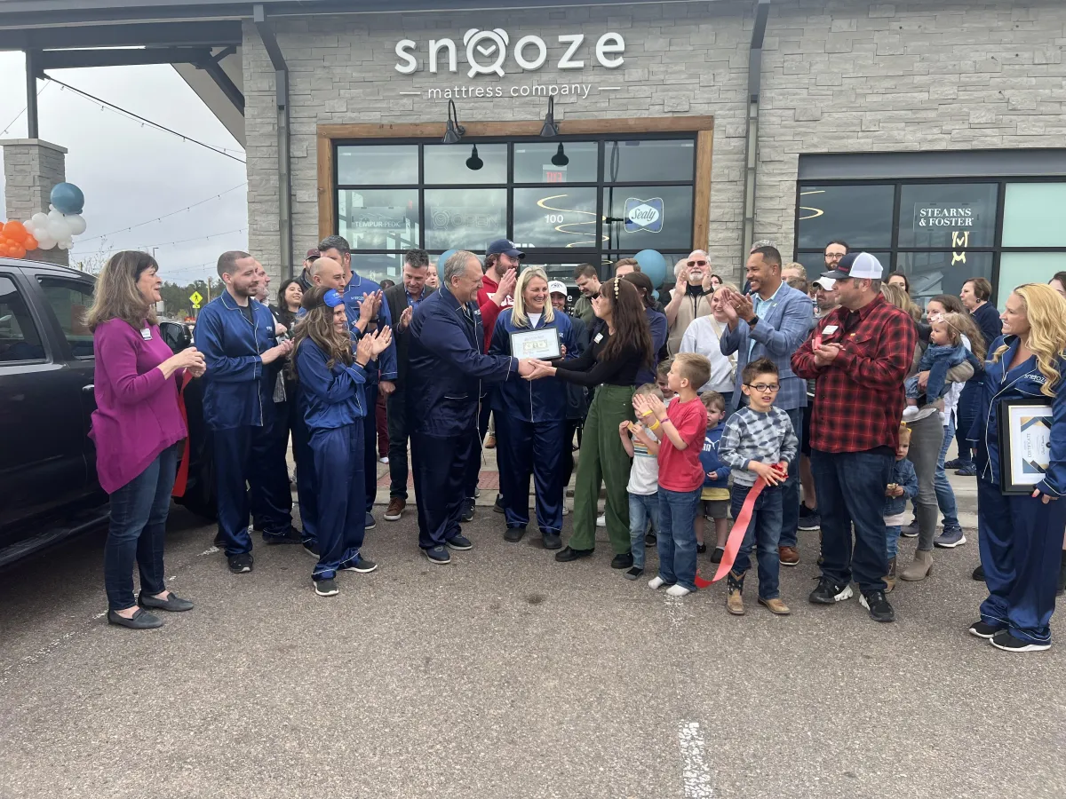 Business holds its grand opening.