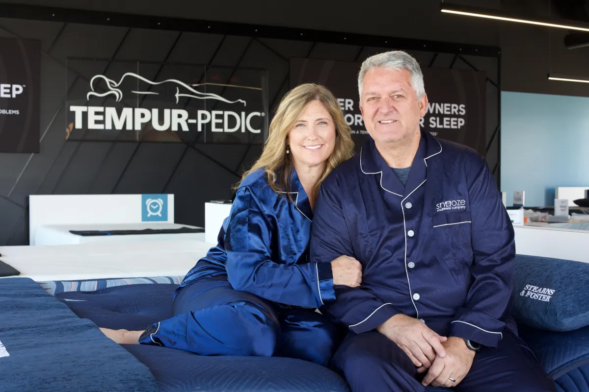 Snooze Mattress franchise owners in Pleasant Grove, UT. 