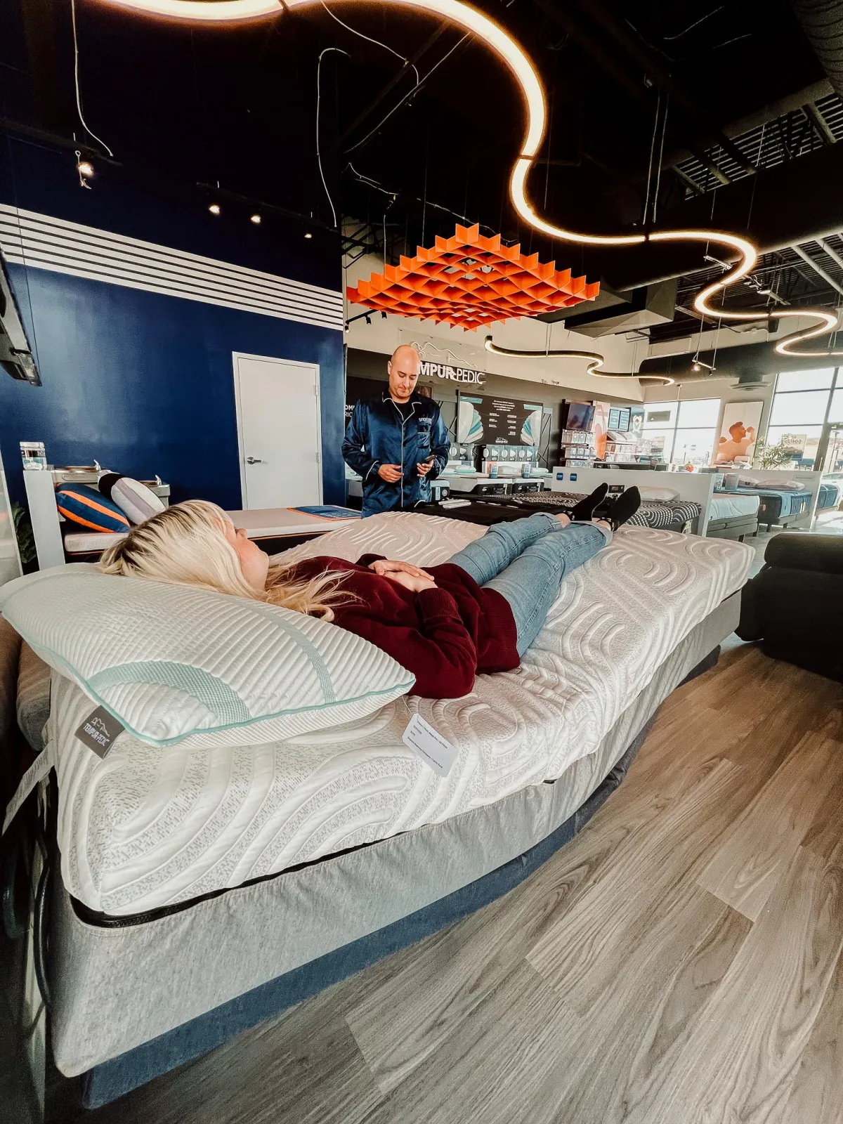 Customer at Snooze Mattress Co.