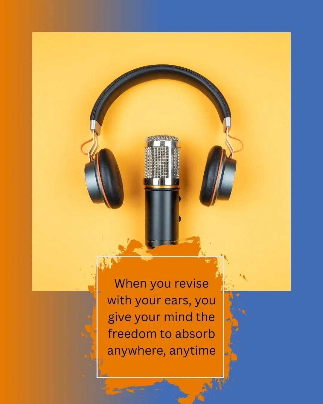 Audio revision to support learning neurodivergence ADHD