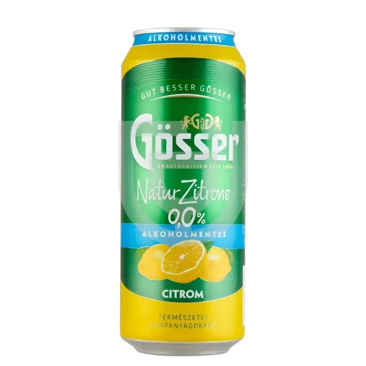 Gösser citrom alkoholmentes sör Budapesten – sofőrbarát frissítő a Duna-parton?