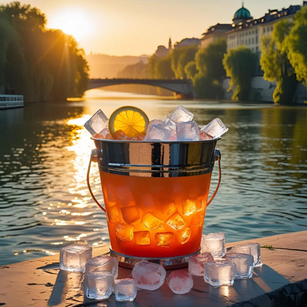 Passion Aperol Budapesten – trópusi koktél vödör a Duna-parti nyár kedvence