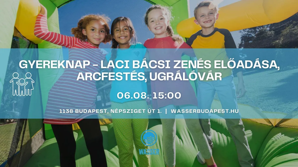 Ingyenes Gyereknap a Duna-parton – Wasser Budapest családi program