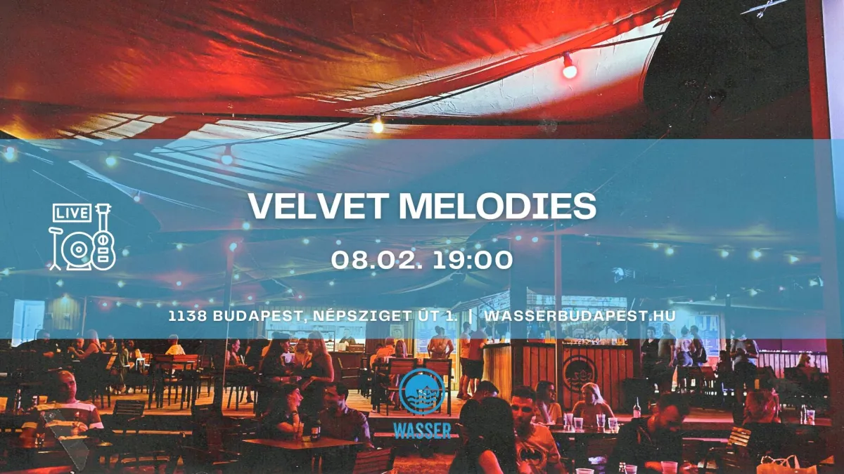  Ingyenes koncert Budapesten: Bársonyos dallamok a Duna-parton a Wasserben