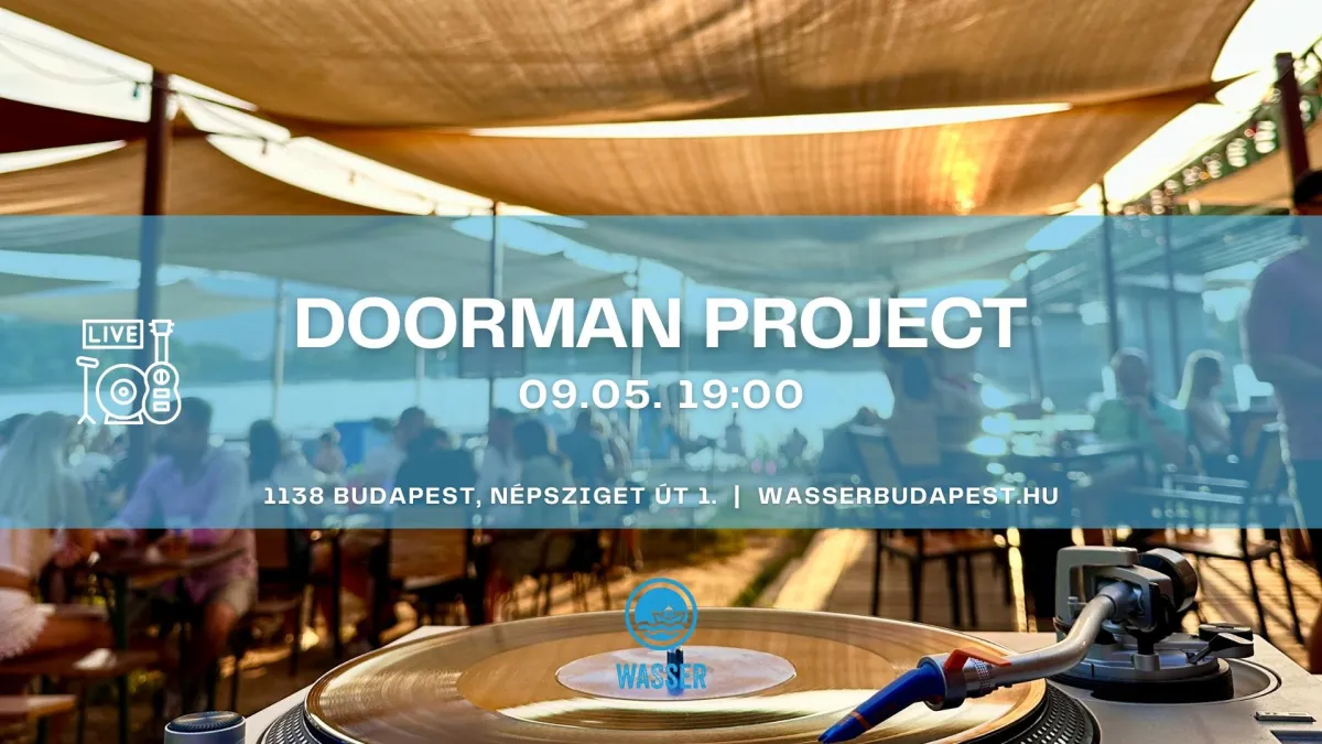Ingyenes program Budapesten – Doorman Project DJ Szett a Duna parton