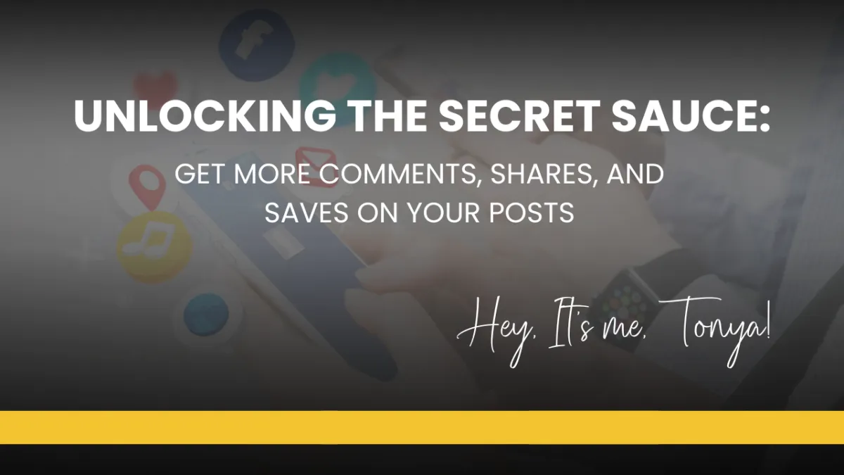Unlocking the Secret Sauce: Get More Comments, Shares, and Saves on Your Posts