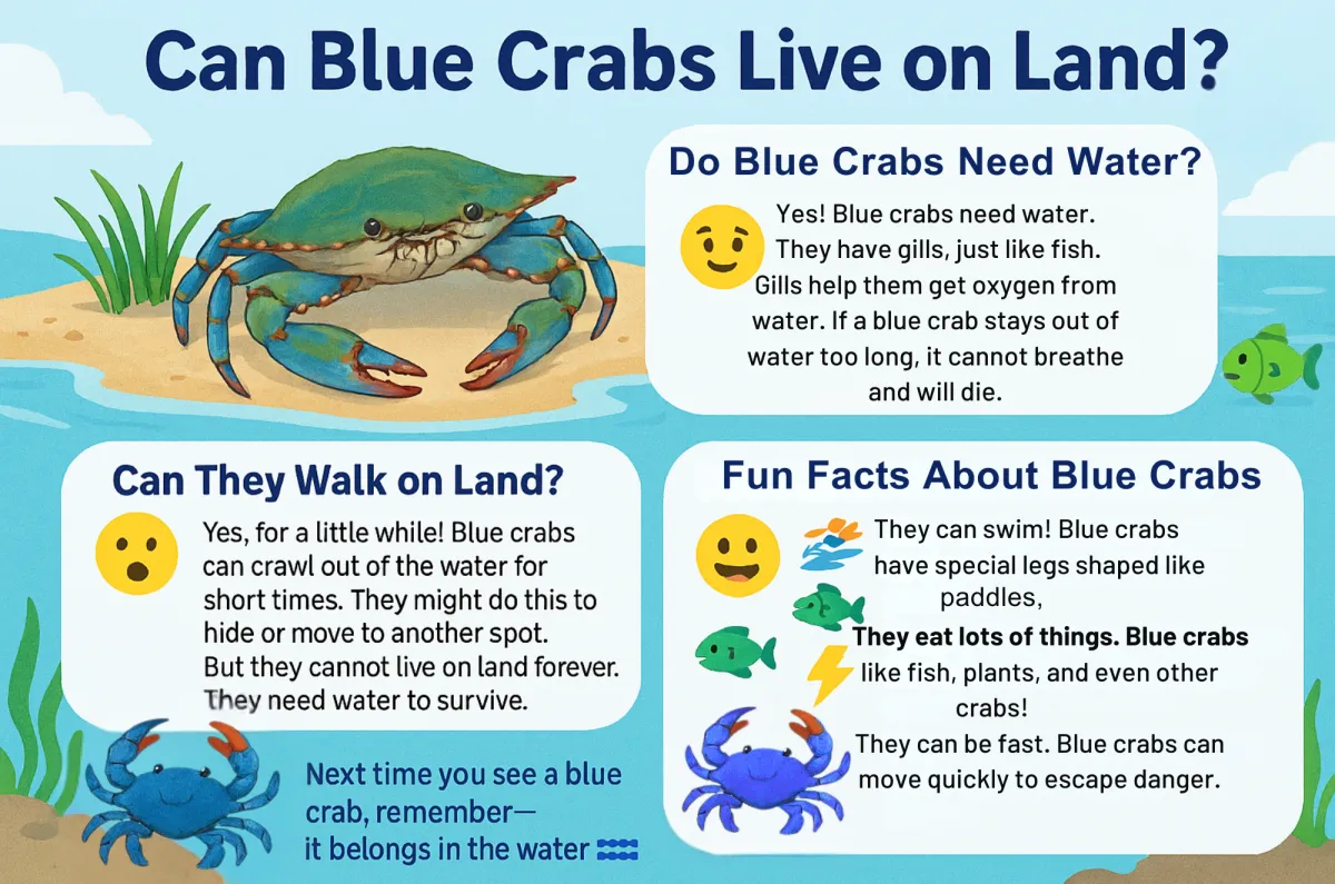 Land Blue Crab
