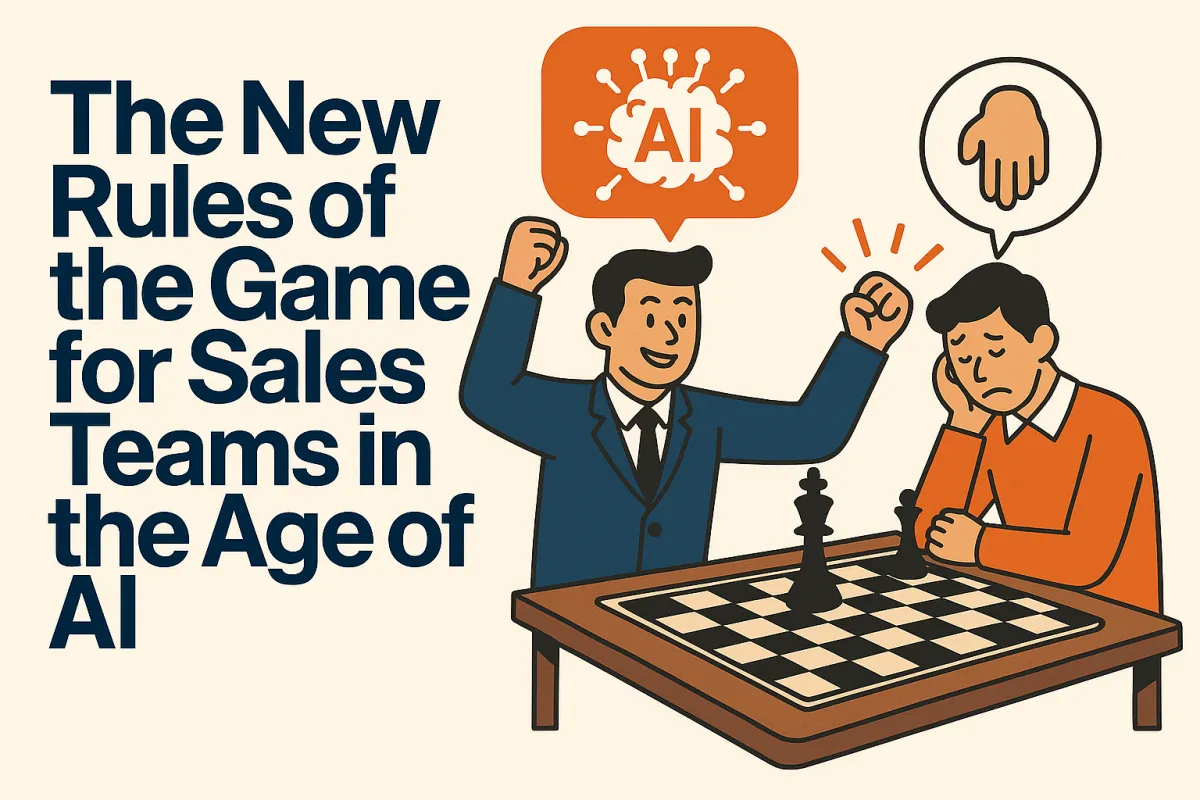 The New Rules of the Game for Sales Teams in the Age of AI