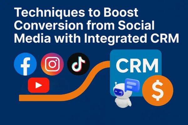 Techniques to Boost Conversion from Social Media with Integrated CRM