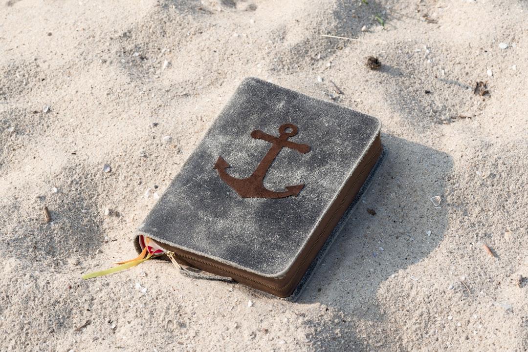 Bible with anchor on cover
