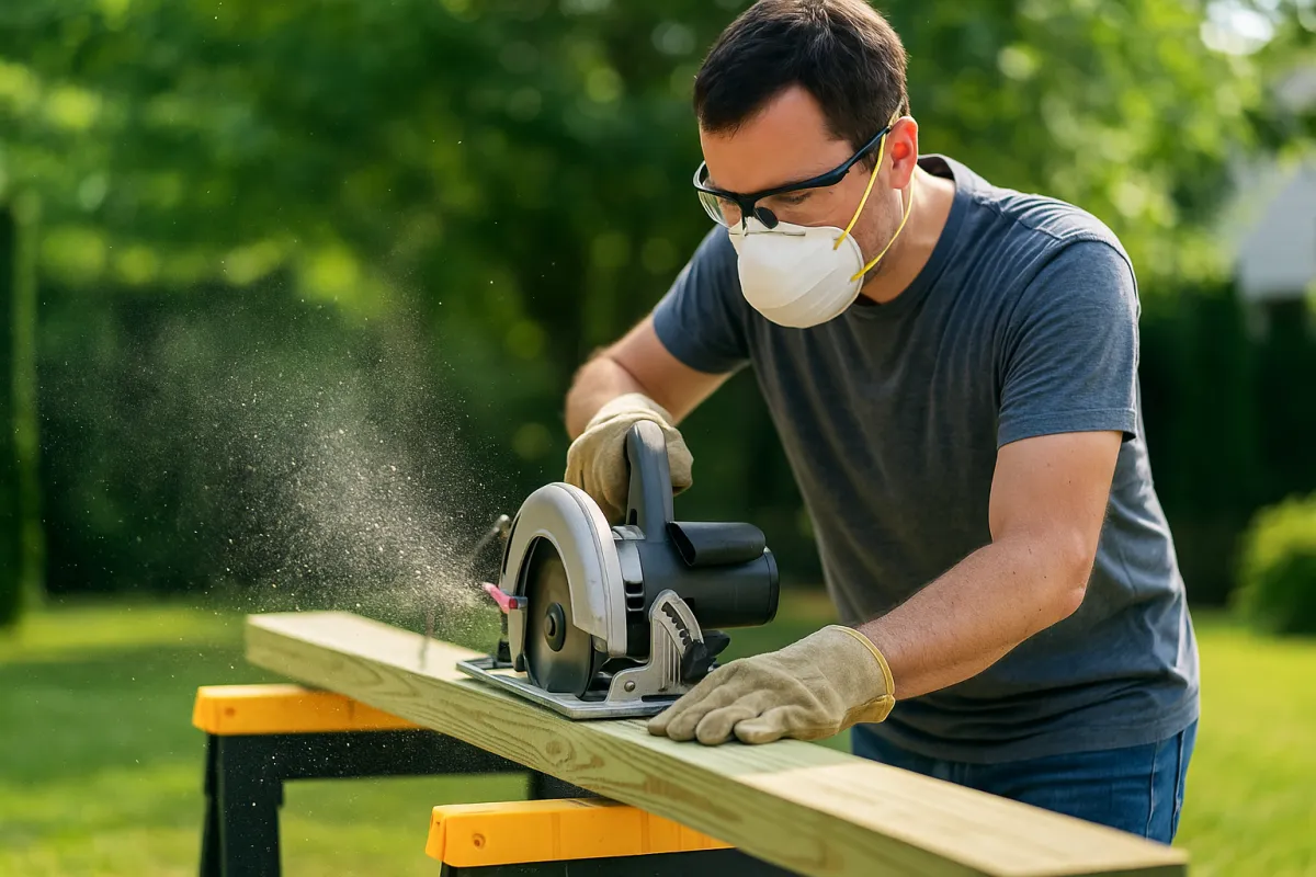 Can You Cut Pressure-Treated Lumber Safely? Tips & Tools