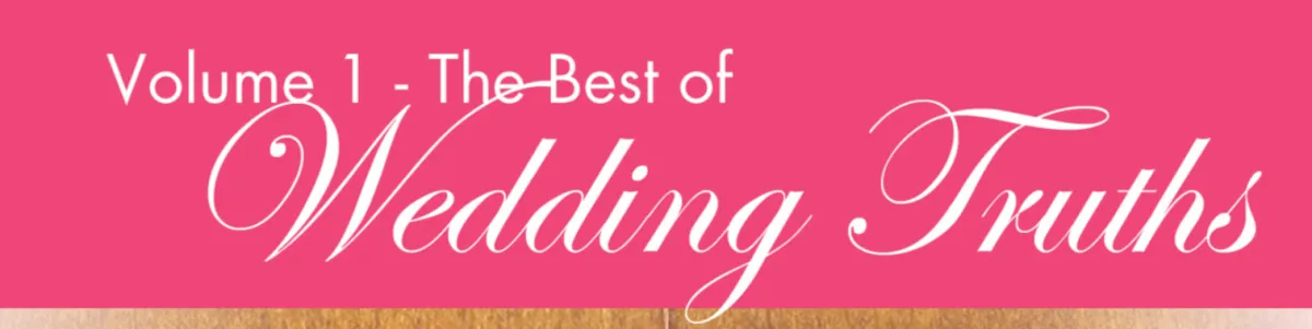 Best of Wedding Truths Vol. 1 Truth #5 - "Music ALONE will not make your wedding different."