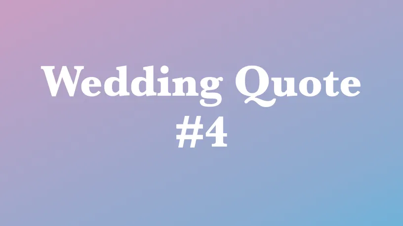 wedding quotes
