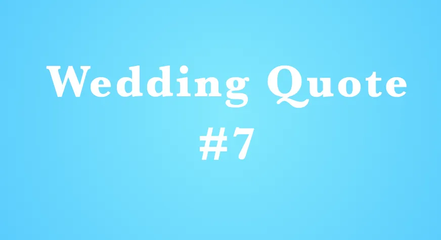 wedding quotes