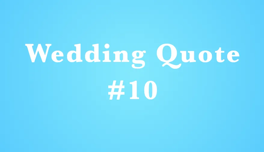 wedding quotes