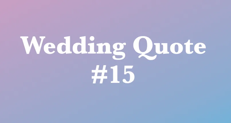 wedding quotes
