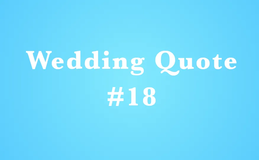 wedding quotes